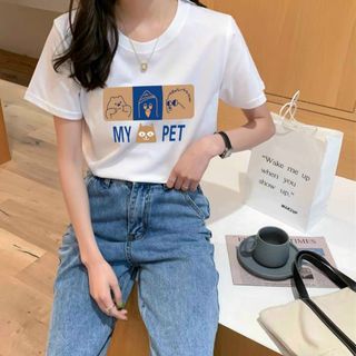 Tuyển đại lý, nhà phân phối, bán lẻ cho Áo thun, áo phông nữ in hình cực xinh chất thun cotton cao cấp in hình nét giá sỉ - giá bán buôn