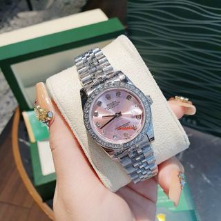 ĐỒNG HỒ ROLLEX CAO CẤP VIỀN ĐÁ CƠ COUPLE