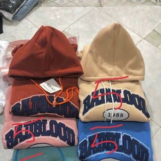 Áo hoodie nỉ dày mịn mát, logo thêu, dây kéo ngực form 70 - 90kg