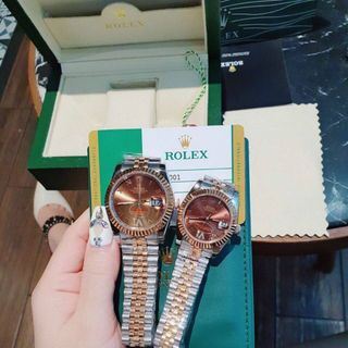 ĐỒNG HỒ ROLLEX NIỀN TRƠN CƠ COUPLE CAO CẤP