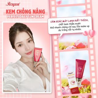 KEM CHỐNG NẮNG NÂNG TÔNG ROSYSON SPF 50 PA+++ DA DÀNH CHO MỌI LOẠI DA