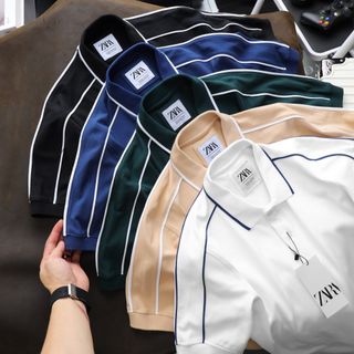 Áo Polo thời trang nam, áo cổ bẻ nam, chất cá sấu coton 100% 4c xịn size từ 55kg - 85kg