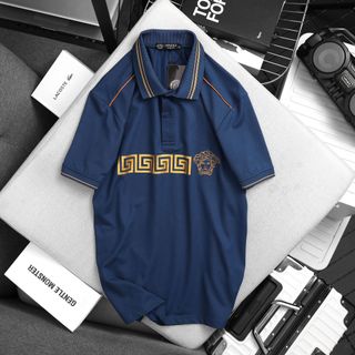 Áo thun có cổ thời trang nam, áo polo nam, chất liệu cotton 4 chiều xịn size từ 55kg - 85kg