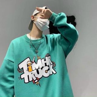 Áo sweater in TMHR TRUCK form 75kg vải mịn đẹp