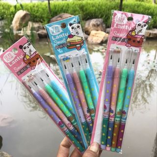 Bút chì khúc 4 cây/ vỉ