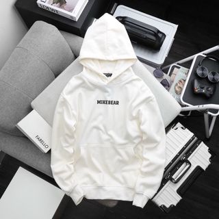 BIGSIZE - Áo khoác hoodie BB - Boiz nam size lớn, bigsize 90kg - 130kg - in hình gấu và chữ Mik eb ear