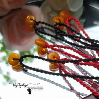 Dây chuyền choker Đồng Điếu HP ngọt ngào như mật ong [ Đã trì chú ] - [ Thái Lan ] - [ Bảo hành 24th]
