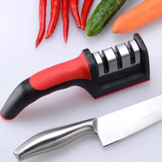 Dụng cụ mài dao 3 rãnh Đá mài dao inox, thép 3 rãnh nhanh chóng