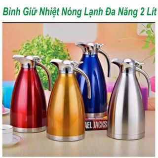 ( HCM ) BÌNH ĐỰNG NƯỚC , CÀ PHÊ 2 LÍT INOX. giá sỉ