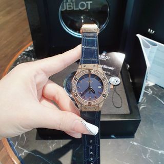 ĐỒNG HỒ HUBLOT DÂY BỌC DA NỮ CAO CẤP