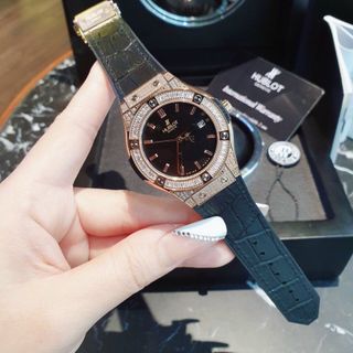 ĐỒNG HỒ HUBLOT DÂY BỌC DA NỮ CAO CẤP