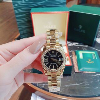 ĐỒNG HỒ ROLLEX NỮ VIỀN ĐÁ TRUNG CẤP