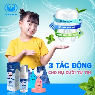 Kem Đánh Răng Tạo Bọt T- Baby- 100ml giá sỉ