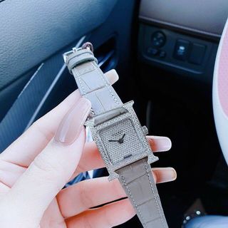 ĐỒNG HỒ HERRMES MINI ĐÁ FULL CAO CẤP