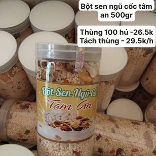 Bột sen ngũ cốc tâm an