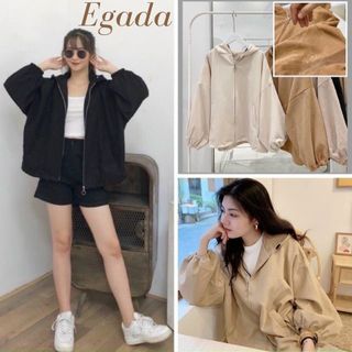 ÁO KHOÁC DA LỘN NỮ TRƠN 2 LỚP
