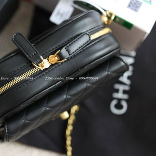 Túi Xách Nữ CHa.nel Tim-Size Mini -Màu Đen-Bán Sỉ-Bán Buôn