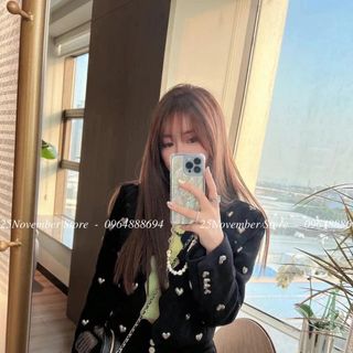 Túi Xách Nữ CHa.nel Tim-Size Mini -Màu Đen-Bán Sỉ-Bán Buôn