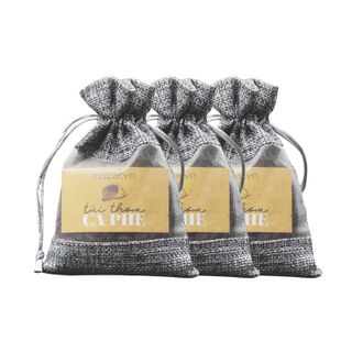 Comboo Túi Thơm Cà Phê 200gr Khử Mùi Ô Tô, Tủ Quần Áo