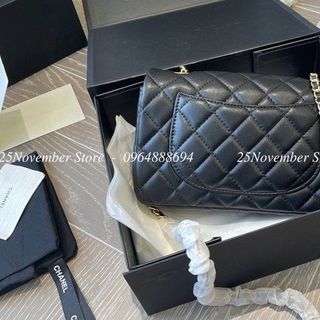 Túi Xách Nữ CHa.nel Quả Cầu -Size 20Cm-Màu Đen-Bán Sỉ-Bán Buôn