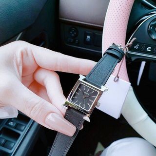 ĐỒNG HỒ HERRMES VUÔNG MlNI CAO CẤP