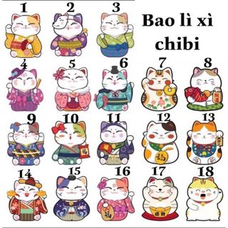 Lì xì chibi, lì xì 3d