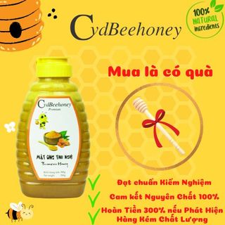 Mật Ong Tinh Nghệ 500g Cvdbeehoney - Turmeric Honey 500g Cvdbeehoney giá sỉ