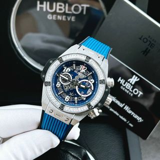 Đồng hồ size 42mm hubIot cao cấp chạy pin siêu bền