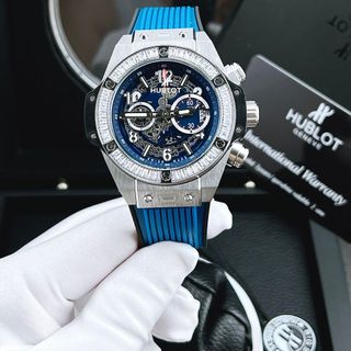 Đồng hồ size 42mm hubIot cao cấp chạy pin siêu bền