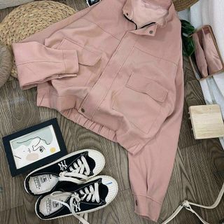 ÁO KHOÁC DA LỘN LỮNG 2 lỚP MỚI