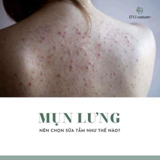 Sữa Tắm Kén Tằm Trị Viêm Nang Lông, Mụn Lưng