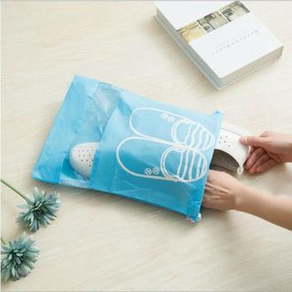 Túi bọc giầy dép Túi đựng giầy bằng vải có dây rút lưu trữ vật dụng cá nhân