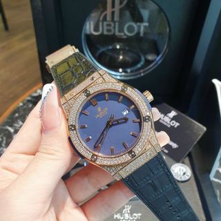 ĐỒNG HỒ HUBLOT DÂY BỌC DA NAM CAO CẤP