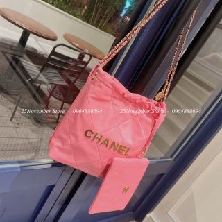 Túi Xách Nữ CHa.nel .ping -Size 28Cm-Màu Hồng-Bán Sỉ-Bán Buôn