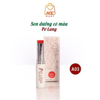 Son dưỡng có màu Pơ Lang chiết xuất dầu bơ giảm khô môi dưỡng hồng môi 3.5gr