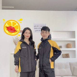Bộ áo mưa siêu nhẹ vải Xuất Hàn