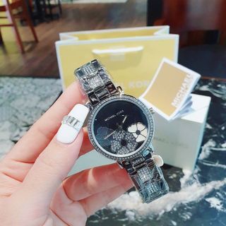 ĐỒNG HỒ MICHAEL KORS MẶT HOA NỮ NEW