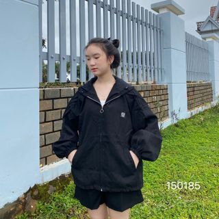 ÁO KHOÁC DA LỘN NỮ THÊU HÌNH ĐẸP FORM RỘNG