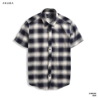 ÁO SƠ MI TAY NGẮN CARO AKUBA 01M0350