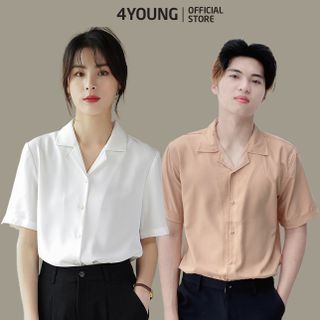 SƠ MI NAM NỮ VẢI LỤA-MÃ SMLV51 giá sỉ