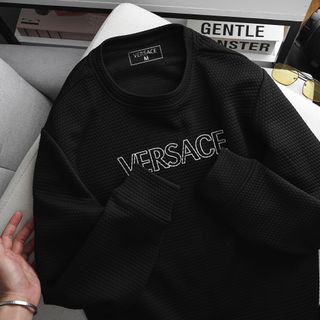 áo nỉ Ver.sace dệt ô