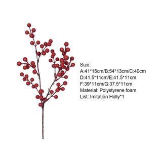 Cành đào bông đỏ hoa giả trang trí đào bông đỏ dùng cho ngày lễ tết loại đẹp dài 90cm
