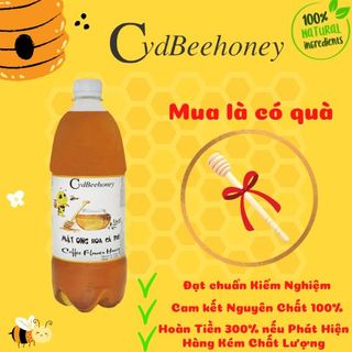 Mật Ong Hoa Cafe 1000ml (1400g) Cvdbeehoney - Coffee Flower Honey giá sỉ