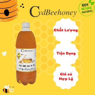 Mật Ong Hoa Cafe 1000ml (1400g) Cvdbeehoney - Coffee Flower Honey
