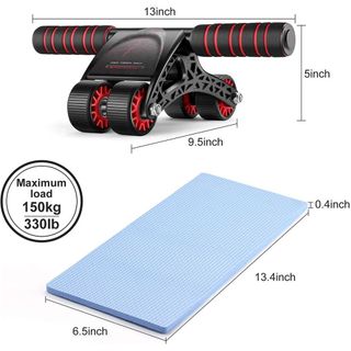 Con lăn 4 bánh tập bụng tại nhà dụng cụ tập bụng tại nhà