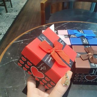 HỘP NƠ TRÁI TIM XINH XINH