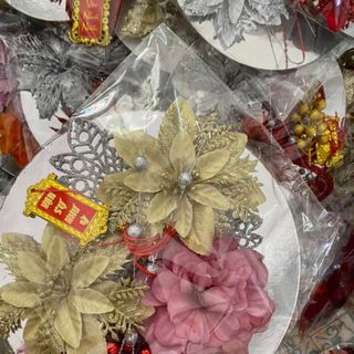 Set hoa phụ kiện trang trí