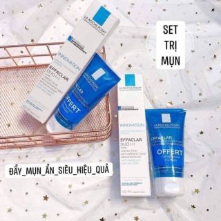 Sét trị mụn Laroche posay duo