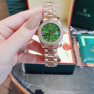 ĐỒNG HỒ ROLLEX NỮ MẶT XANH NỮ HOT