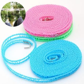 Dây phơi quần áo dài 5m Dây treo quần áo chống dồn thông minh